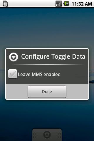 Toggle Data Widget Android Tools