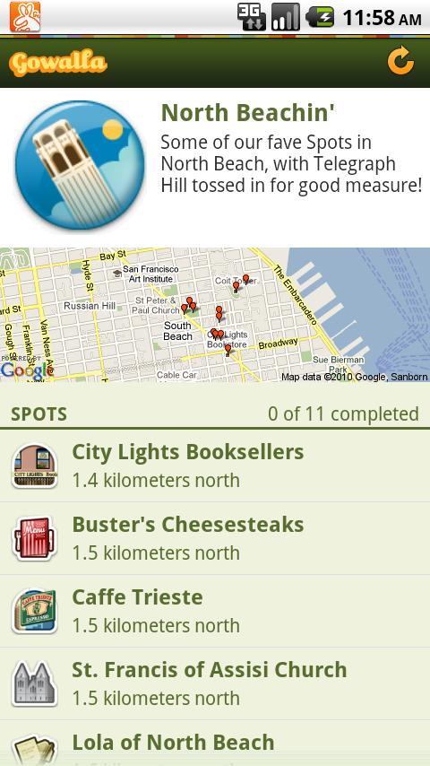 Gowalla Android Social