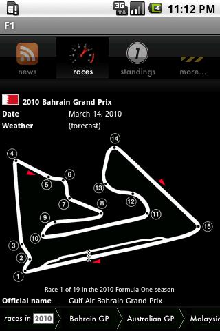 F1 Android Sports