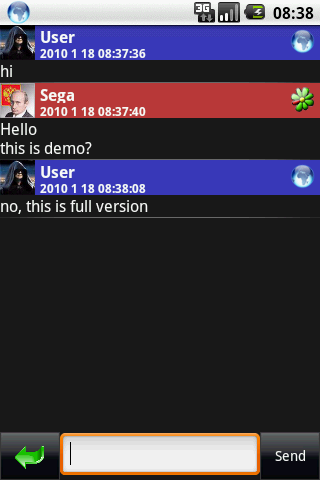 ICQLive beta Android Communication