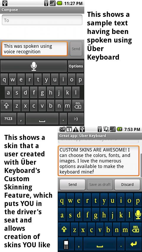 Uber Keyboard (Text/Voice) Android Tools