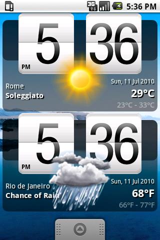 Weather Forecast&Clock Widget Android News & Weather