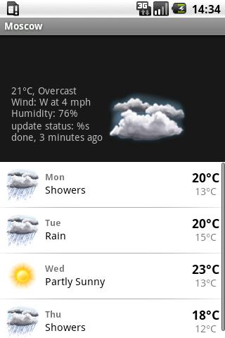 Weather Forecast&Clock Widget Android News & Weather