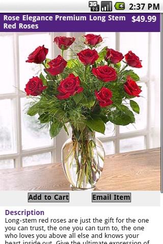 1800Flowers Mobile Gift Center Android Shopping