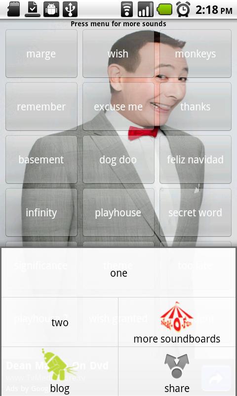 Pee Wee Herman Soundboard Android Entertainment