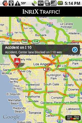 INRIX TRAFFIC! Android Travel & Local