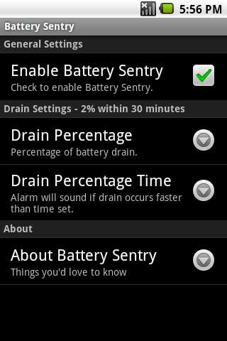 Battery Sentry Android Tools