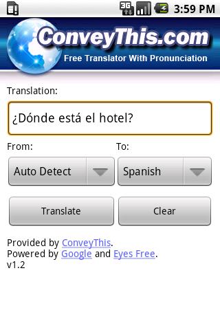 Translator ConveyThis Android Communication