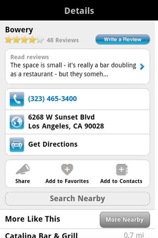 yp.com Mobile Local Search Android Lifestyle
