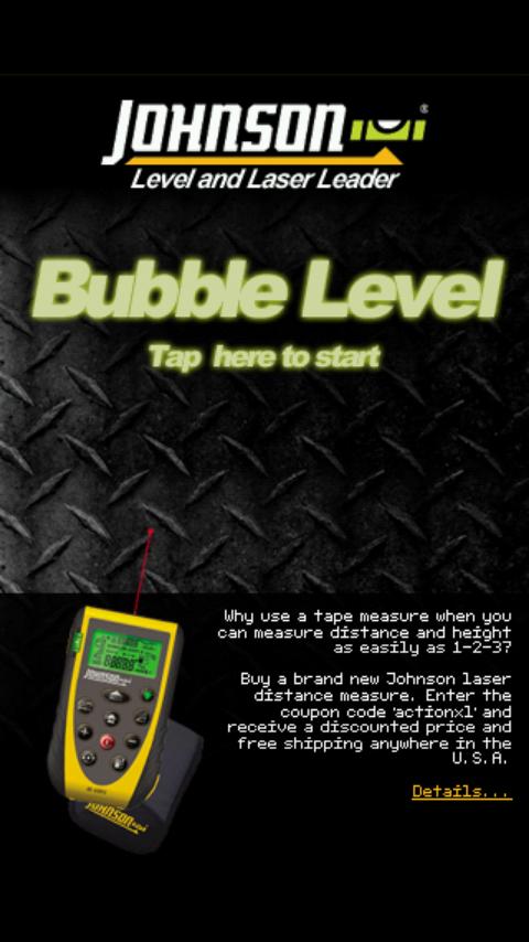 Johnson Bubble Level Android Tools