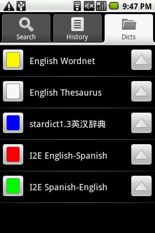 English Dictionary Wordnet Android Reference