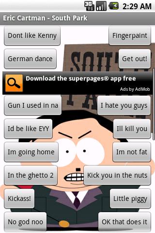 Eric Cartman – South Park Android Entertainment