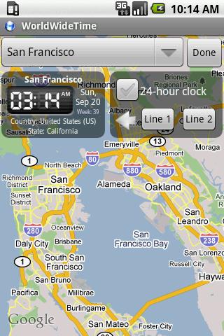 WorldWideTime Android Travel