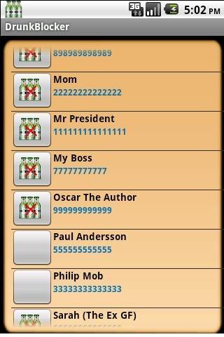 DrunkBlocker Android Communication
