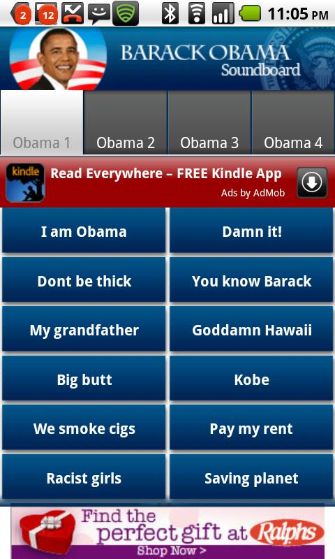 Obama Soundboard Android Entertainment