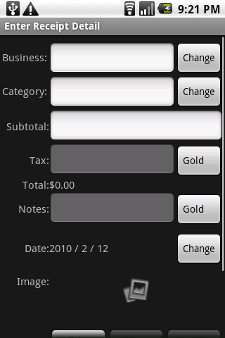 Receipt Filer Lite Android Finance