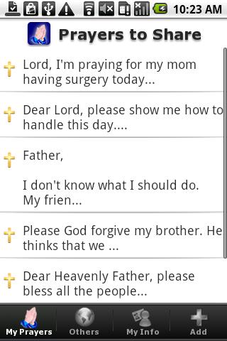 Prayers to Share Android Social