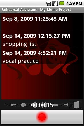 Rehearsal Assistant/VoiceRecrd Android Multimedia