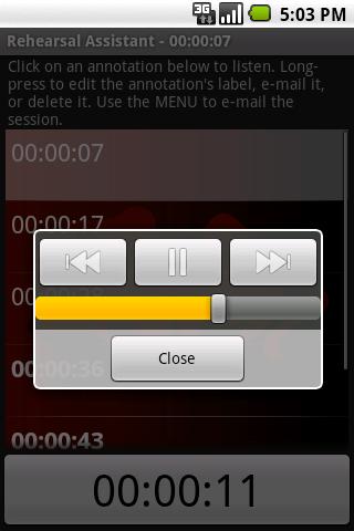 Rehearsal Assistant/VoiceRecrd Android Multimedia