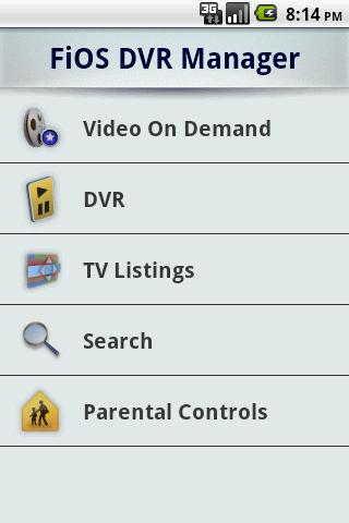 Verizon FiOS Mobile Android Entertainment