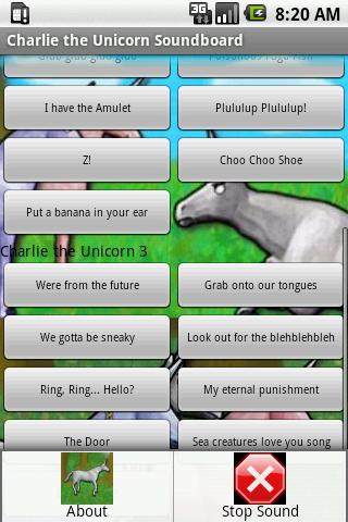 Charlie the Unicorn Soundboard Android Entertainment