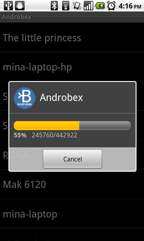 Androbex Android Communication