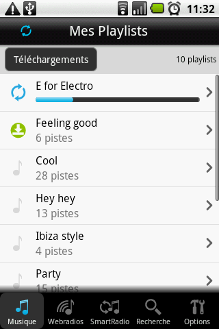 Deezer Android Multimedia