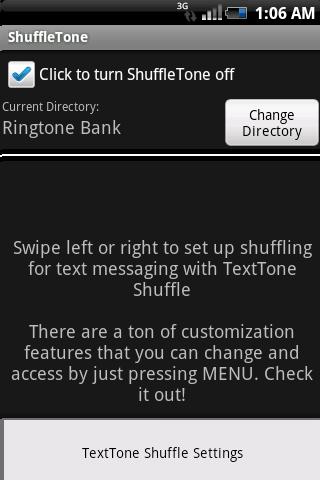 ShuffleTone OLD Android Multimedia