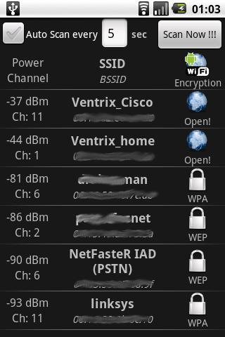 WiFi Scanner Android Tools