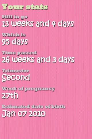 Pregnancy Ticker Android Lifestyle