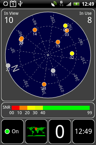 GPS Test Android Tools