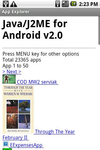 Java/J2ME Runner Android Tools