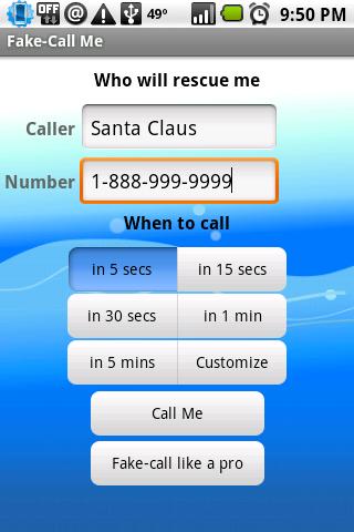 Fake-Call Me  Free Version