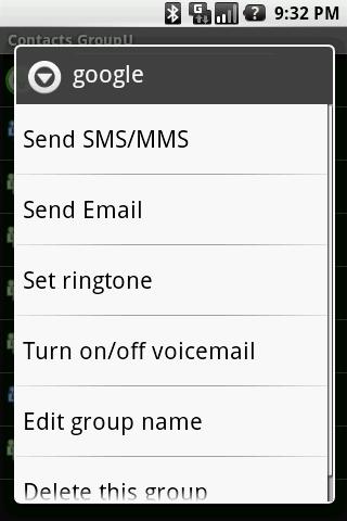 Contacts GroupU (Free) Android Tools