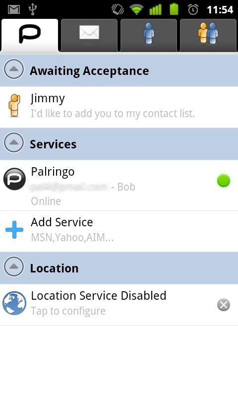 Palringo Instant Messaging Android Social