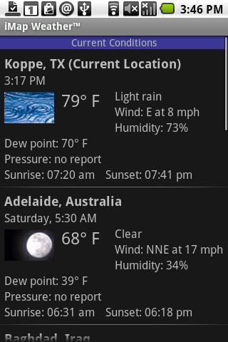iMap Weather™ Android News & Weather