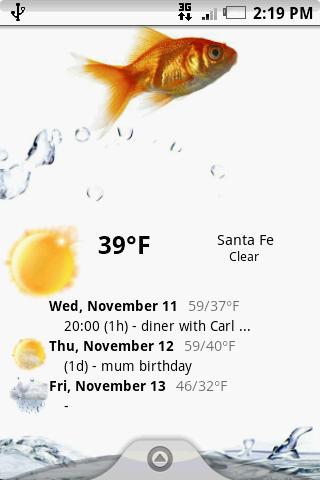Weather forecast widget v2 Android Weather