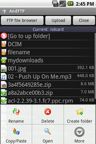 AndFTP Android Tools