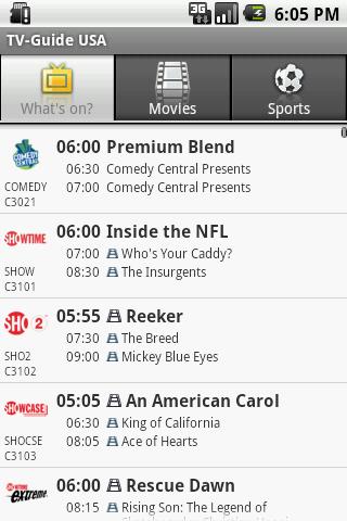 TV-Guide USA Android News & Weather