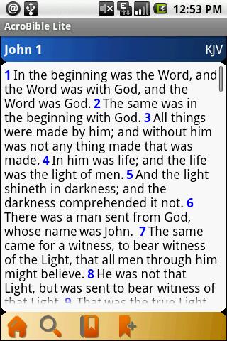 AcroBible Lite Android Reference