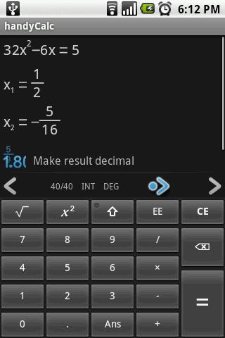 handyCalc Android Productivity