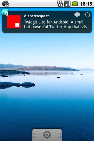 Twidgit Lite (Twitter Widget) Android Social