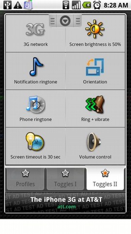 Toggle Settings (Cupcake) Android Tools