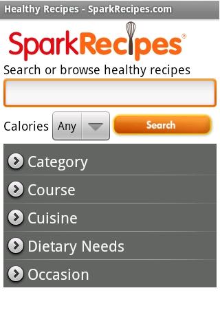 Healthy Recipes – SparkRecipes Android Lifestyle