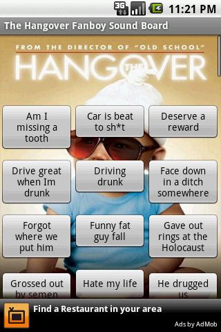 The Hangover Fanboy SoundBoard Android Entertainment