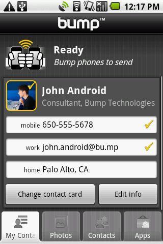 Bump Android Social