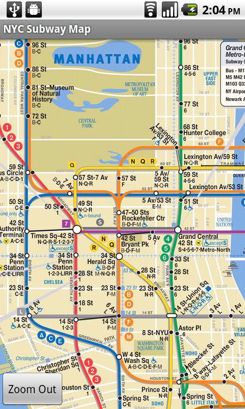NYC Bus & Subway Maps