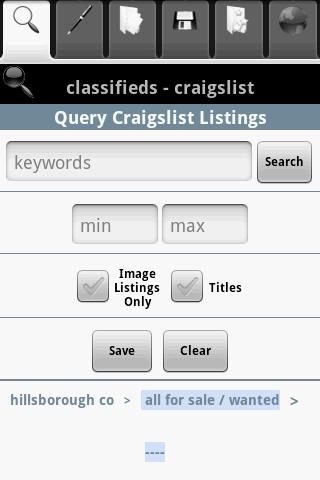 Craiglist Checker Android Shopping