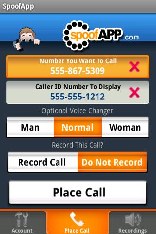 SpoofApp Android Entertainment