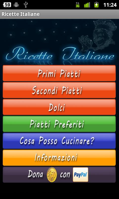 Ricette Italiane Android Lifestyle